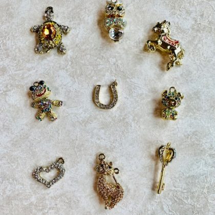 ⭐幸運を引き寄せる風鈴Pompon🌙付属 選べるラッキーチャーム1点