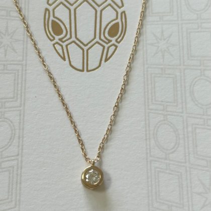AMULETTE  NECKLACE, LUCIEVE MODEL (K18)　　　